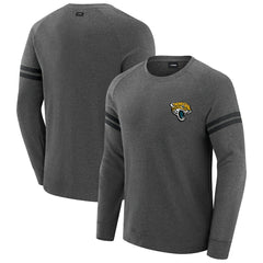 J. Palmer Players Lounge Raglan Tri-Blend Sweatshirt - Jacksonville Jaguars Sweatshirts