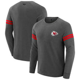 J. Palmer Players Lounge Raglan Tri-Blend Sweatshirt - Kansas City Chiefs Sweatshirts