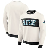 Darius Rucker Collection Colorblock Pullover Sweatshirt - Carolina Panthers Pullover