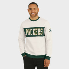 Darius Rucker Collection Colorblock Pullover Sweatshirt - Green Bay Packers Pullover