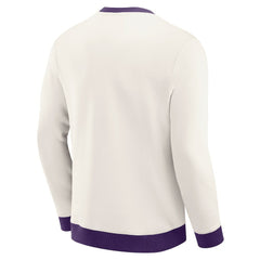 Darius Rucker Collection Colorblock Pullover Sweatshirt - Baltimore Ravens Pullover