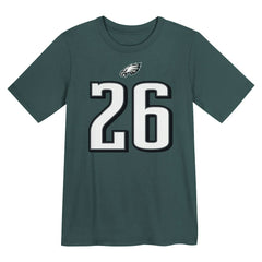 Saquon Barkley Preschool Player Name & Number T-Shirt - Philadelphia Eagles T-shirts