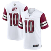 Tress Way Game Jersey - Washington Commanders Jerseys