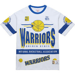 Mitchell & Ness Golden State Warriors Unisex Hardwood Classics Vintage Team Origins Premium T-Shirt sale