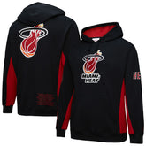 Mitchell & Ness Miami Heat Hardwood Classics Team Origins Fleece Pullover Hoodie