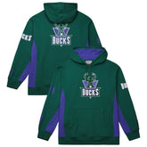 Mitchell & Ness Milwaukee Bucks Hardwood Classics Team Origins Fleece Pullover Hoodie