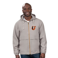 Gray Baltimore Orioles G-III Sports by Carl Banks Full-Zip Rain Jacket