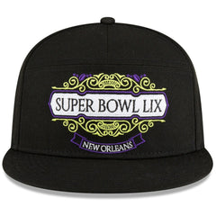 Super Bowl LIX Tarmac Split Panel 9FIFTY Snapback Hat - Philadelphia Eagles Hats