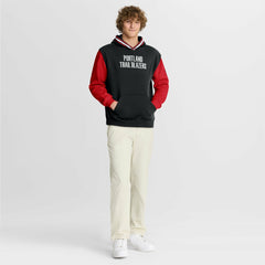 Fanatics Portland Trail Blazers Half Court Shot Clock Fastbreak Hoodie