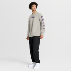 Fanatics Los Angeles Lakers Crossover Collection Ball Screen Action Premium Long Sleeve T-Shirt