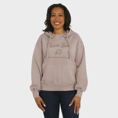 Phoenix Suns WEAR by Erin Andrews Women's Washed Pullover Crewdie