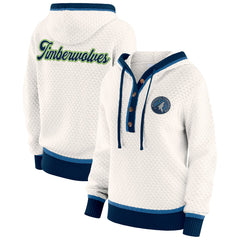 Minnesota Timberwolves WEAR by Erin Andrews Women's Plus Size Hoodie Sweater