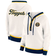 Denver Nuggets WEAR by Erin Andrews Women's Plus Size Hoodie Sweater sale