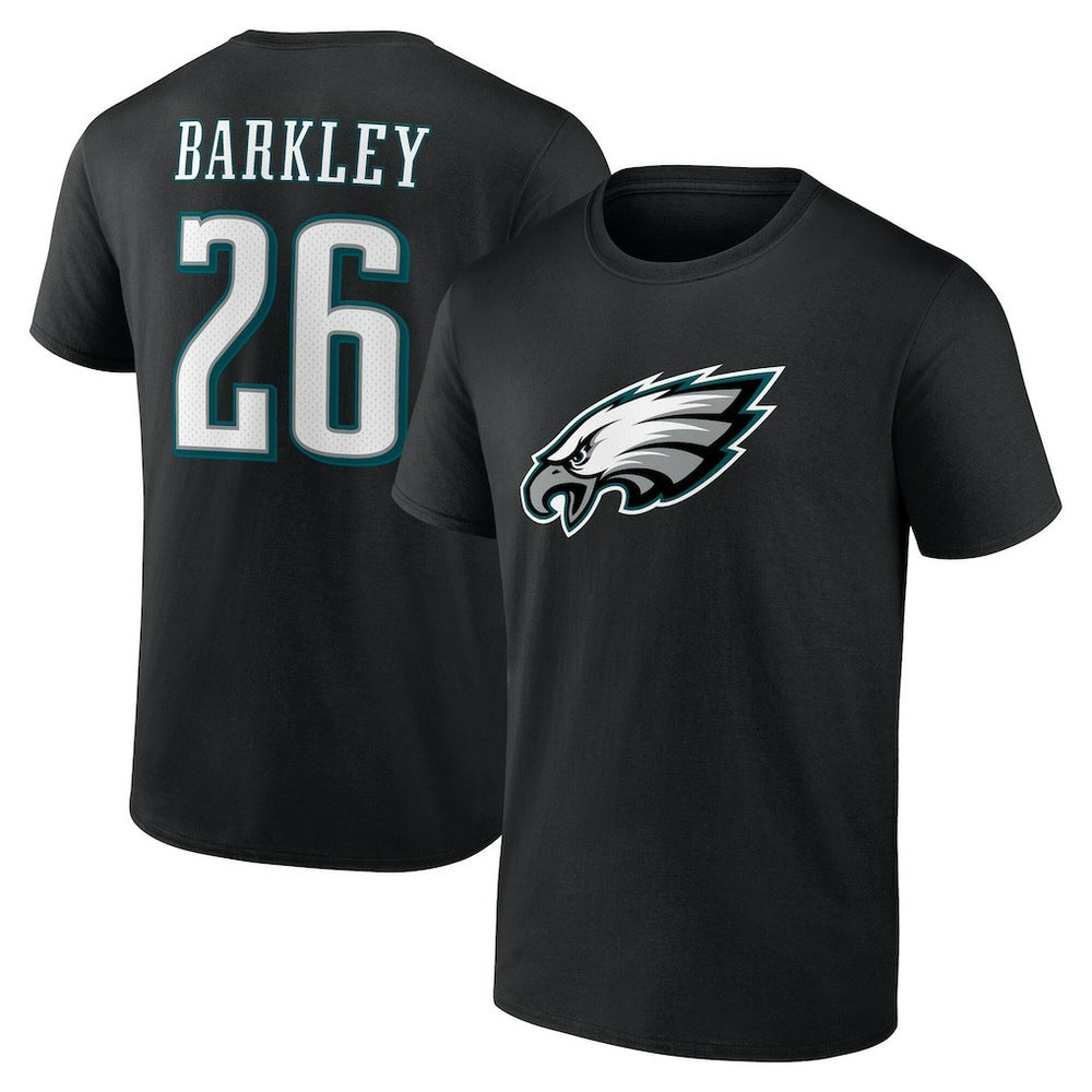 Saquon Barkley Icon Name & Number - Philadelphia Eagles