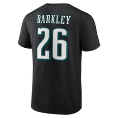 Saquon Barkley Icon Name & Number - Philadelphia Eagles
