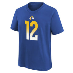 Puka Nacua Youth Player Name & Number T-Shirt - Los Angeles Rams T-shirts