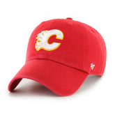 NHL Calgary Flames '47 Core Logo Clean Up Adjustable Hat
