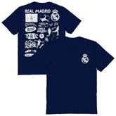 Real Madrid Vive La Fete Women's Impressions Artwork T-Shirt