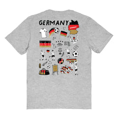 Germany National Team Vive La Fete Women's Impressions Artwork T-Shirt
