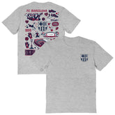 Barcelona Vive La Fete Women's Impressions Artwork T-Shirt