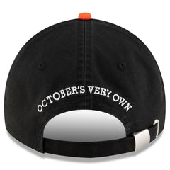 Black/Orange San Francisco Giants OVO x New Era Washed 9TWENTY Adjustable Hat