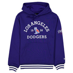 Royal Los Angeles Dodgers OVO x New Era Heavyweight Fleece Hoodie