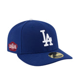 Royal Los Angeles Dodgers New Era 2025 MLB World Tour: Tokyo Series Side Patch Low Profile 59FIFTY Fitted Hat