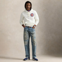 White Cubs Polo Ralph Lauren Fleece Hoodie