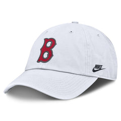 White Boston Red Sox Nike Cooperstown Collection Club Adjustable Hat