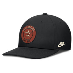 Black Houston Astros Nike Cooperstown Collection Pro Dri-FIT Snapback Hat