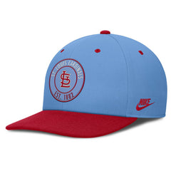 Light Blue/Red St. Louis Cardinals Nike Cooperstown Collection Pro Dri-FIT Snapback Hat