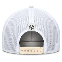Natural New York Yankees Nike Cooperstown Collection Dri-FIT Rise Trucker Adjustable Hat