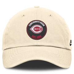 Natural Cincinnati Reds Nike Cooperstown Collection Club Adjustable Hat