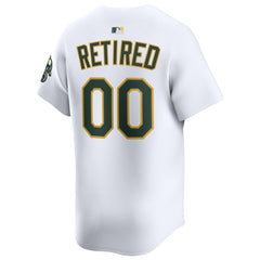 White Athletics Nike Home Limited Pick-A-Player Retired Roster Jersey