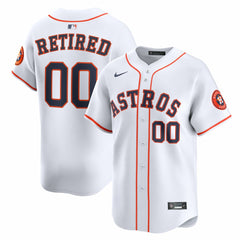 White Houston Astros Nike Home Limited Pick-A-Player Retired Roster Jersey