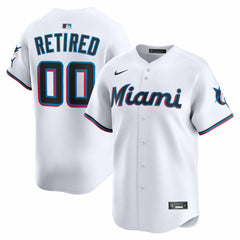 White Miami Marlins Nike Home Limited Pick-A-Player Retired Roster Jersey