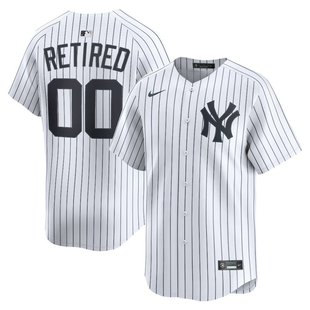 White New York Yankees Nike Home Limited Pick-A-Player Retired Roster Jersey