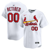 White St. Louis Cardinals Nike Home Limited Pick-A-Player Retired Roster Jersey