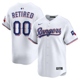 White Texas Rangers Nike Home Limited Pick-A-Player Retired Roster Jersey