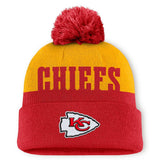 Punter Cuffed Knit Hat with Pom - Kansas City Chiefs Hats