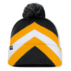 Women's Cornerback Cuffed Knit Hat with Pom - Pittsburgh Steelers Hats