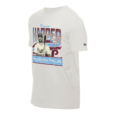Cream Bryce Harper Philadelphia Phillies New Era Batter Up T-Shirt