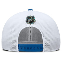 NHL New York Rangers Fanatics Centennial Authentic Pro Structured Trucker Adjustable Hat