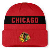 NHL Chicago Blackhawks Fanatics Centennial Cuffed Knit Hat