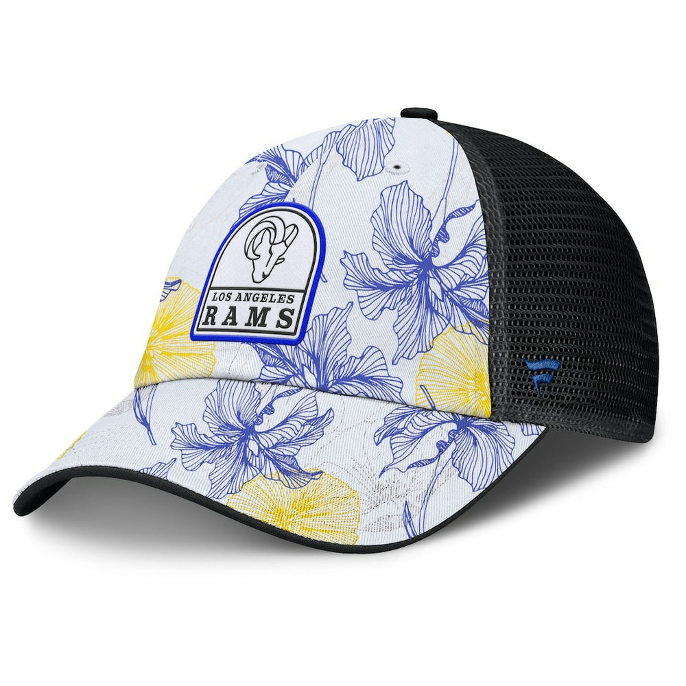 Tropical Adjustable Trucker Hat - Los Angeles Rams Hats