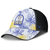 Tropical Adjustable Trucker Hat - Los Angeles Rams Hats