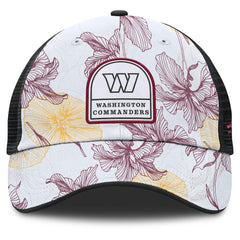 Tropical Adjustable Trucker Hat - Washington Commanders Hats