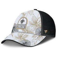 Tropical Adjustable Trucker Hat - New Orleans Saints Hats