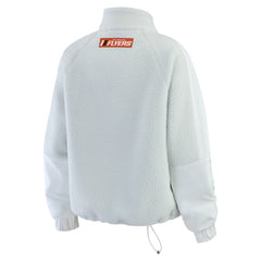 NHL Philadelphia Flyers WEAR by Erin Andrews Women's Polar Fleece Quarter-Zip Jacket