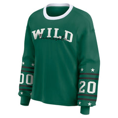 NHL Minnesota Wild WEAR by Erin Andrews Women's Long-Sleeve Sport T-Shirt